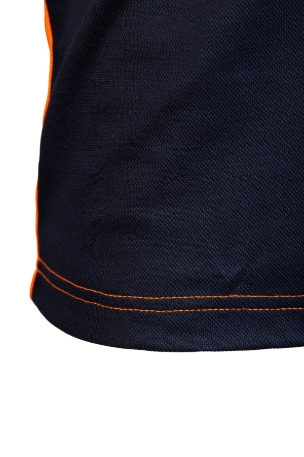 KOSZULKA DŁUGI RĘKAW 50/50 ŻÓŁTY/GRANAT S Żółty (_y)