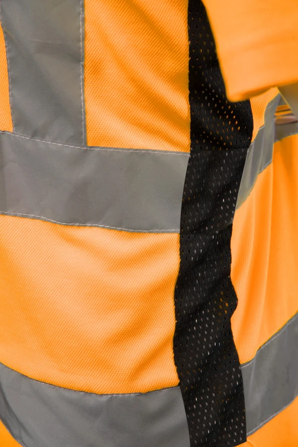 Koszulka siatkowa BF-016 pomarańczowa