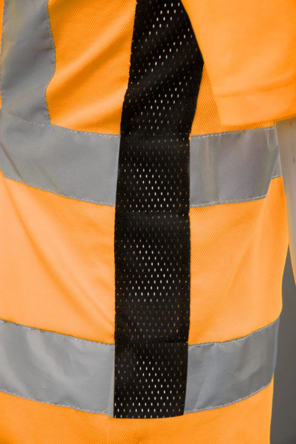 Koszulka siatkowa BF-016 pomarańczowa