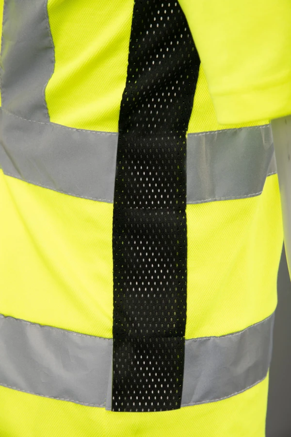 Koszulka siatkowa BF-016 żółta