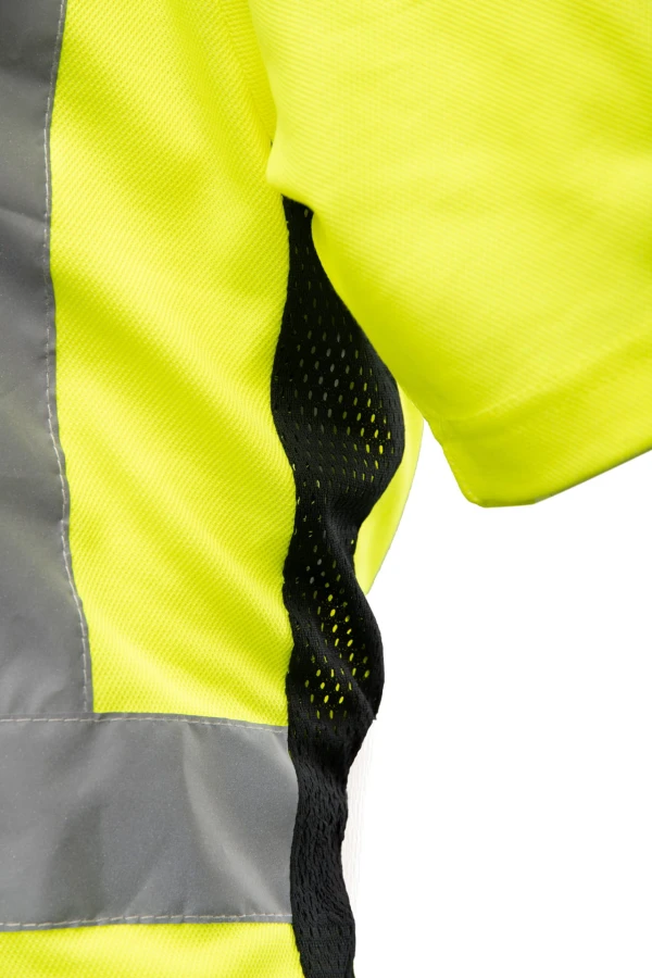 Koszulka siatkowa BF-016 żółta