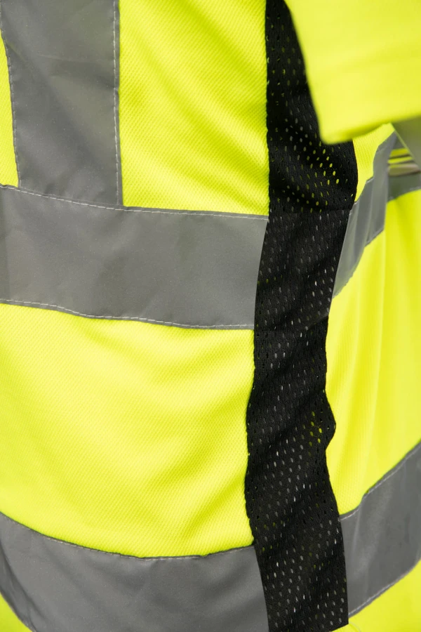 Koszulka siatkowa BF-016 żółta