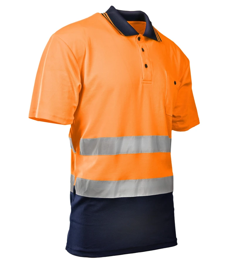 Koszulka polo 50/50 KAT. II pomarańczowa