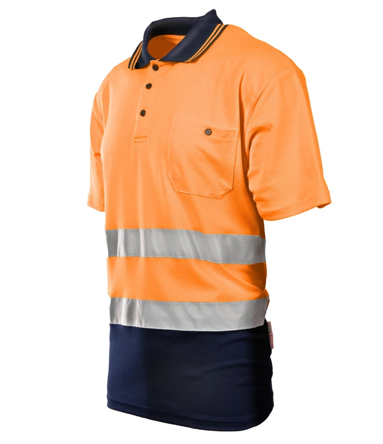 Koszulka polo 50/50 KAT. II pomarańczowa