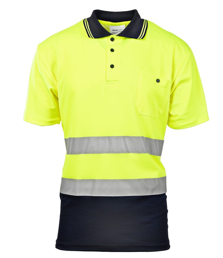 Koszulka polo 50/50 KAT. II żółta