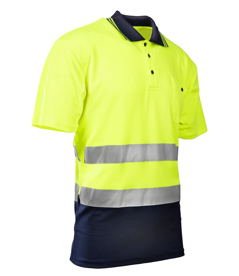 Koszulka polo 50/50 KAT. II żółta