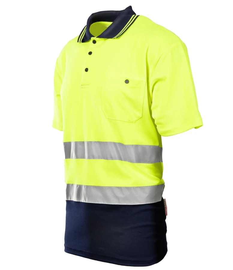 Koszulka polo 50/50 KAT. II żółta