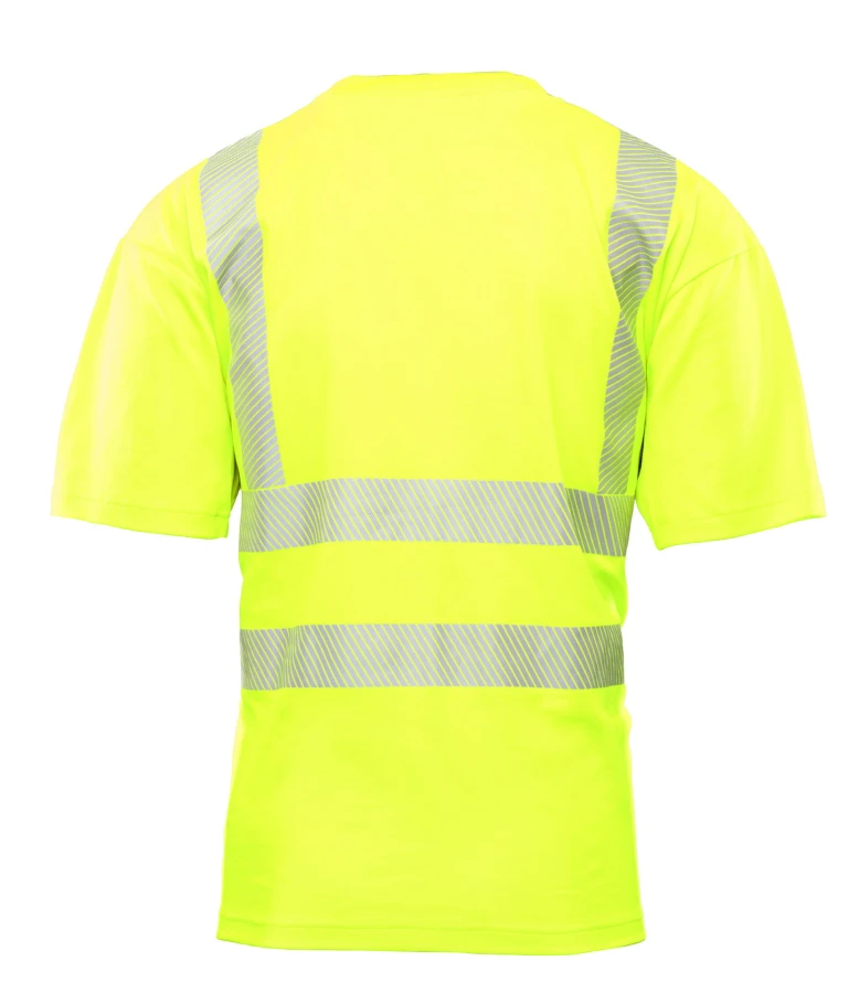 Koszulka siatkowa transfer BF-017 żółta