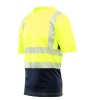 Koszulka siatkowa transfer BF-017 żółta