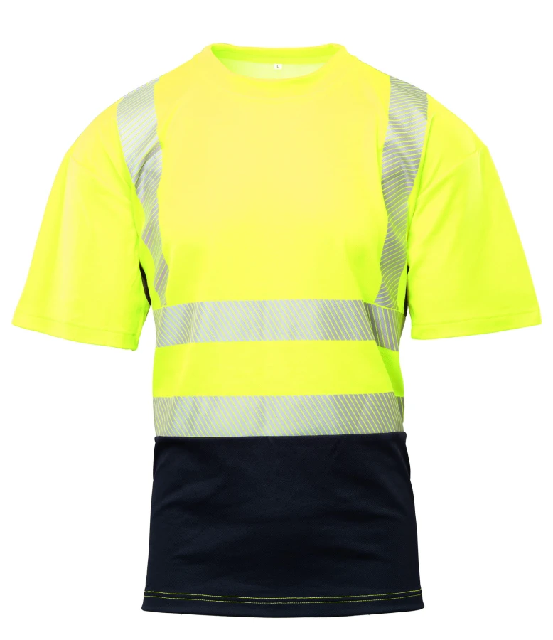 Koszulka siatkowa transfer BF-017 żółta