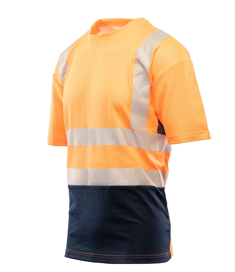 Koszulka siatkowa transfer BF-017 pomarańczowa