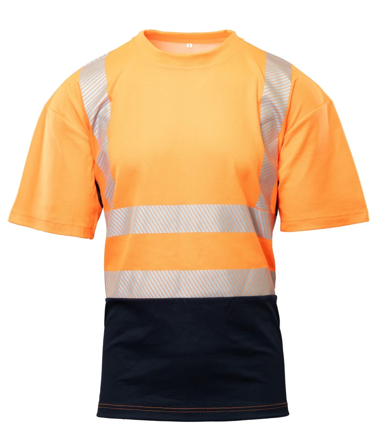 Koszulka siatkowa transfer BF-017 pomarańczowa