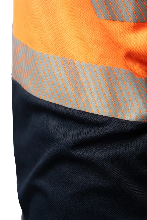 Koszulka siatkowa transfer BF-017 pomarańczowa