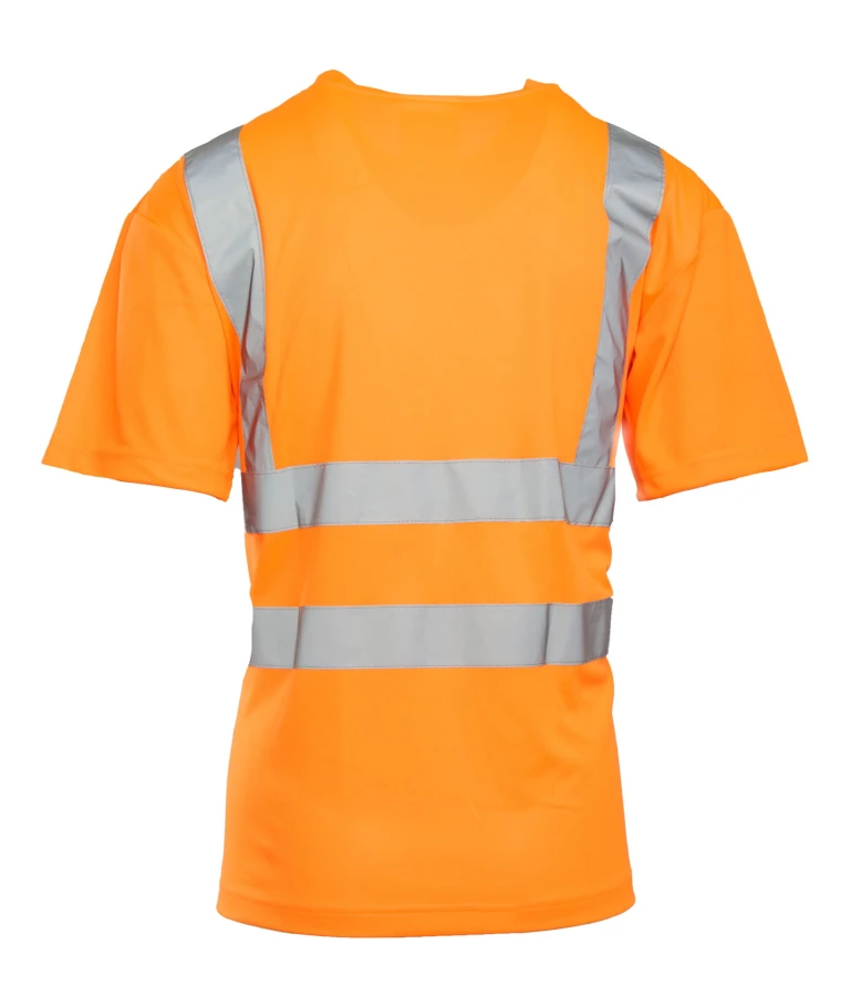 Koszulka z pasami odblaskowymi KAT.II KL.2 BF009 pomarańczowa