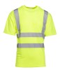 Koszulka z pasami odblaskowymi KAT.II KL.2 BF009 żółta