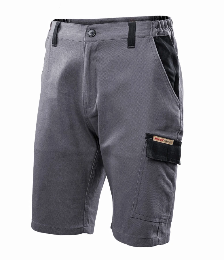 Spodnie krótkie Brixton Natur do pasa