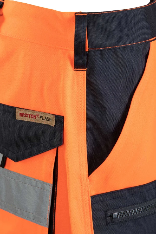 Spodnie krótkie  Brixton Flash pomarańczowe