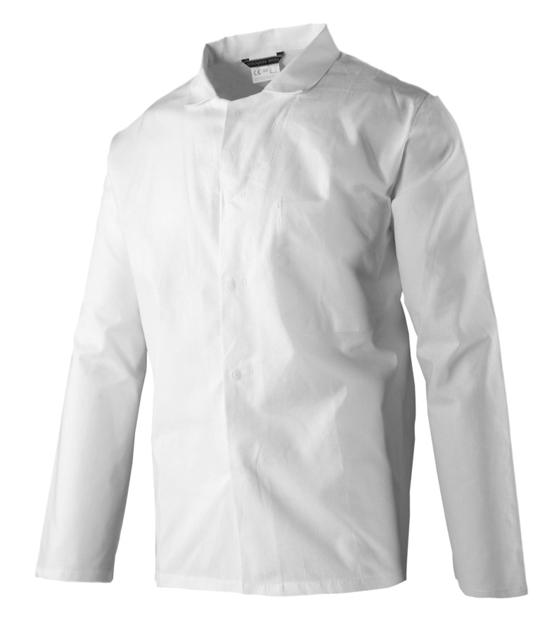 Bluza Krajan-Biel rozpinana męska HACCP