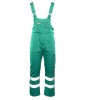 Ogrodniczki ocieplane Brixton-Snow pas odblask/zielone