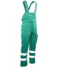 Ogrodniczki ocieplane Brixton-Snow pas odblask/zielone