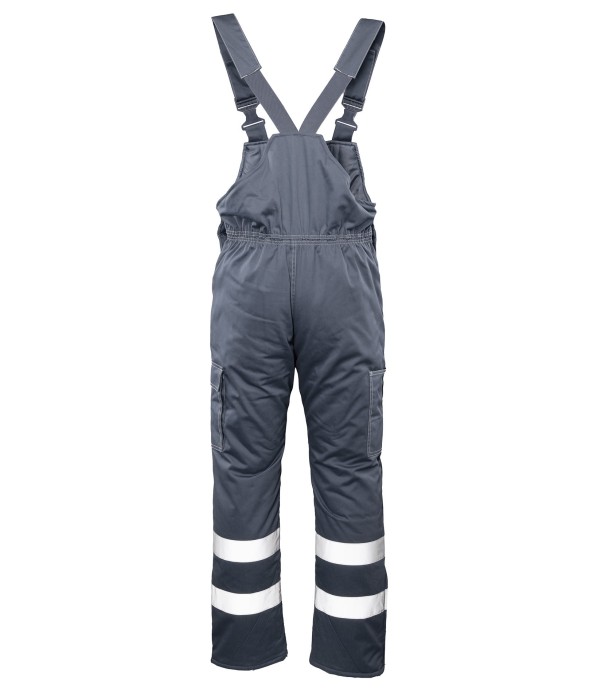 Ogrodniczki ocieplane Brixton-Snow pas odblask/stal