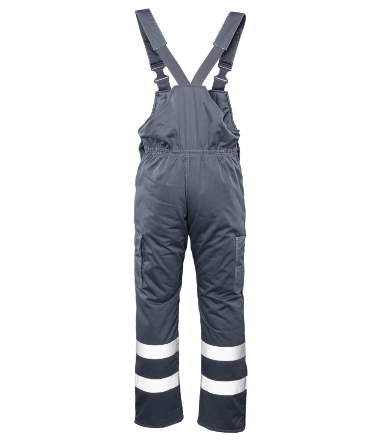 Ogrodniczki ocieplane Brixton-Snow pas odblask/stal