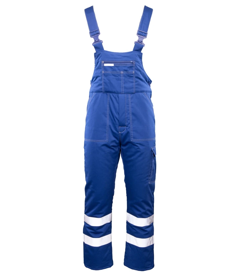 Ogrodniczki ocieplane Brixton-Snow pas odblask/niebieskie