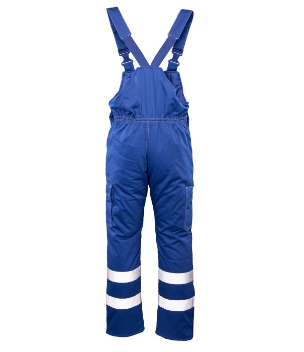 Ogrodniczki ocieplane Brixton-Snow pas odblask/niebieskie