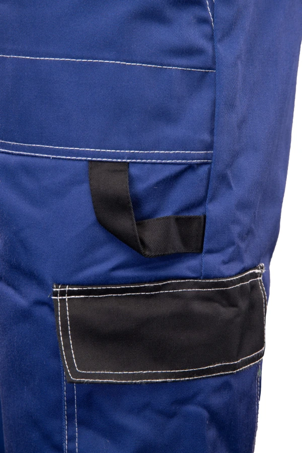 Ogrodniczki ocieplane Brixton-Snow wstawka kolor  stalowo/czarny