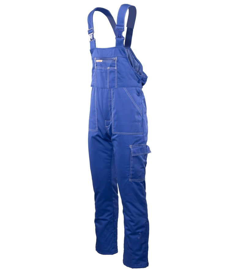 Ogrodniczki ocieplane Brixton-Snow niebieskie