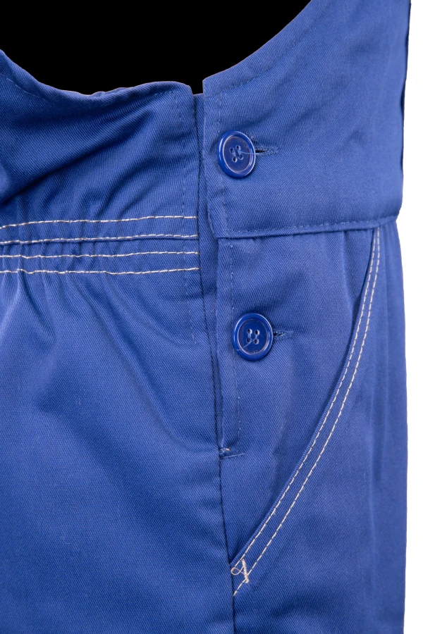 Ogrodniczki ocieplane Brixton-Snow niebieskie