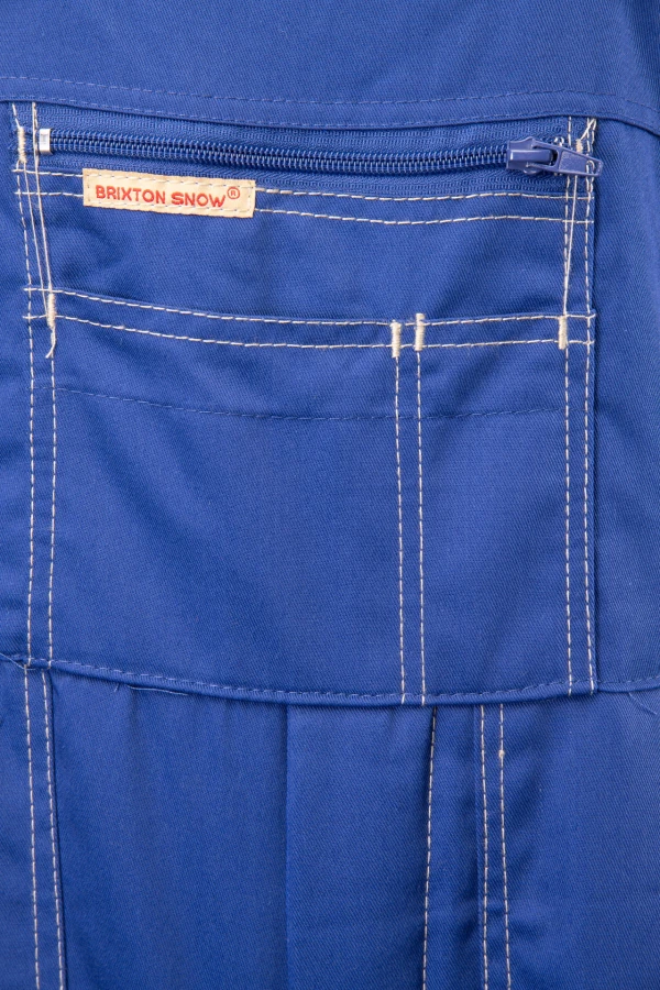 Ogrodniczki ocieplane Brixton-Snow niebieskie