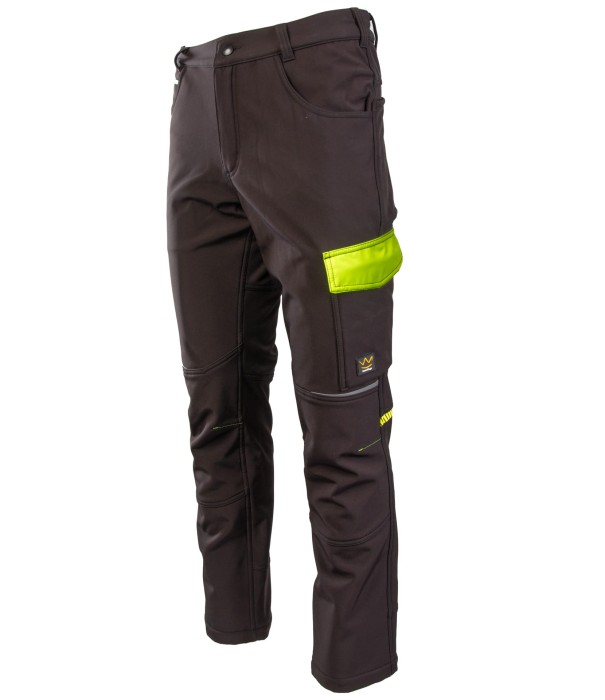 Spodnie Softshell ocieplane Rival Seven-Kings