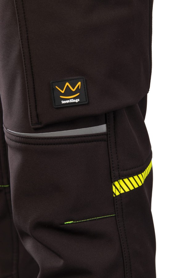 Spodnie Softshell ocieplane Rival Seven-Kings