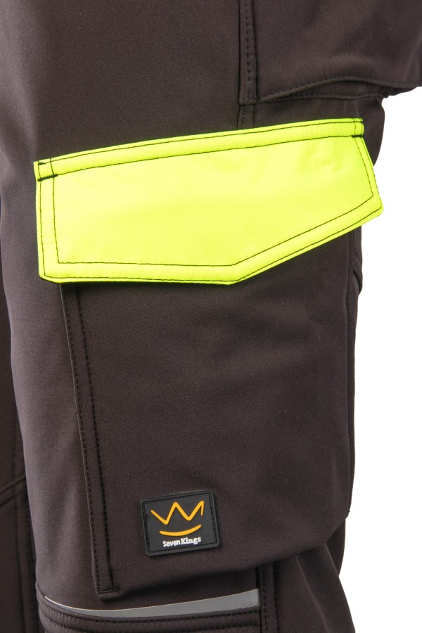 Spodnie Softshell ocieplane Rival Seven-Kings