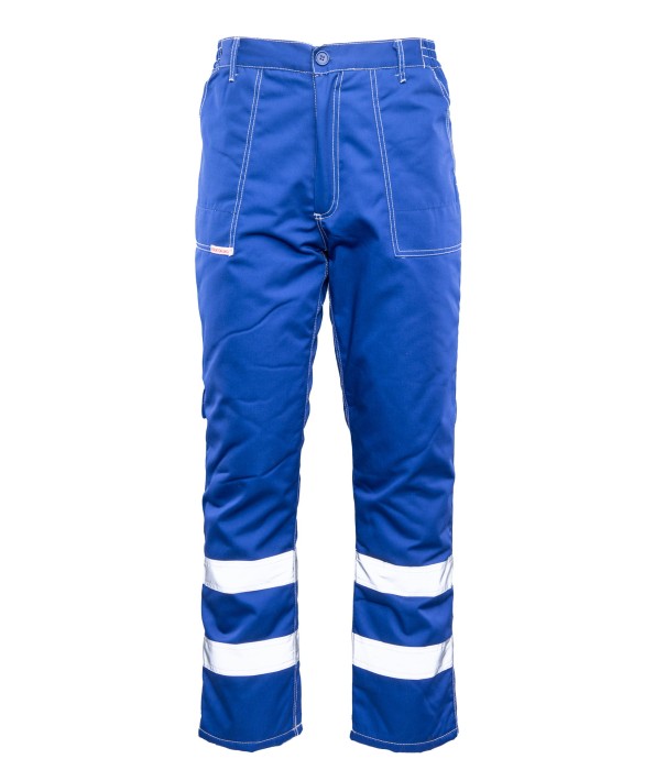 Spodnie do pasa Brixton-Snow ocieplane z odblaskiem niebieskie