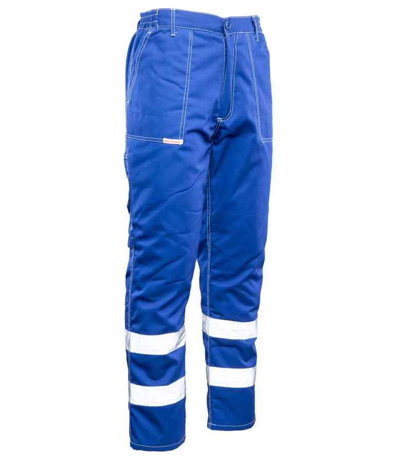 Spodnie do pasa Brixton-Snow ocieplane z odblaskiem niebieskie