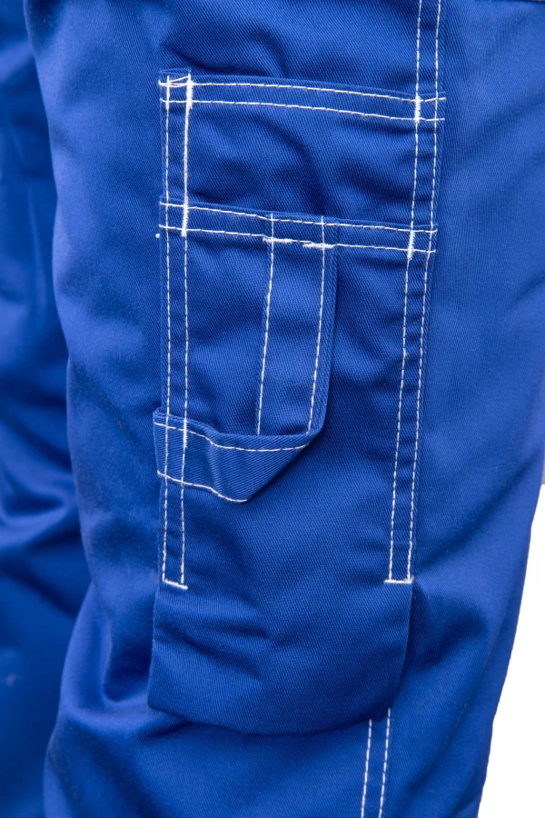 Spodnie do pasa Brixton-Snow ocieplane z odblaskiem niebieskie