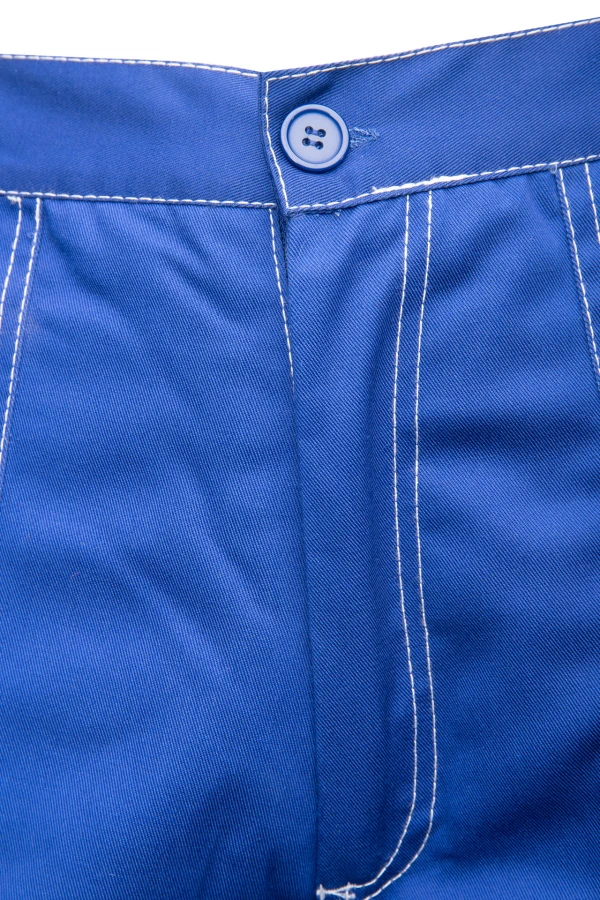 Spodnie do pasa Brixton-Snow ocieplane z odblaskiem niebieskie