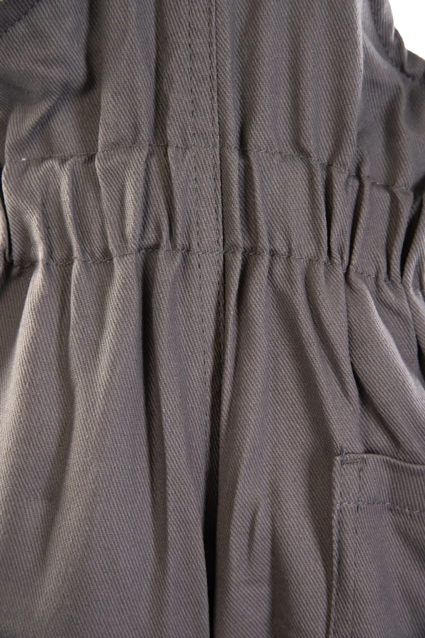 Spodnie ogrodniczki Brixton-Natur ocieplane stalowe