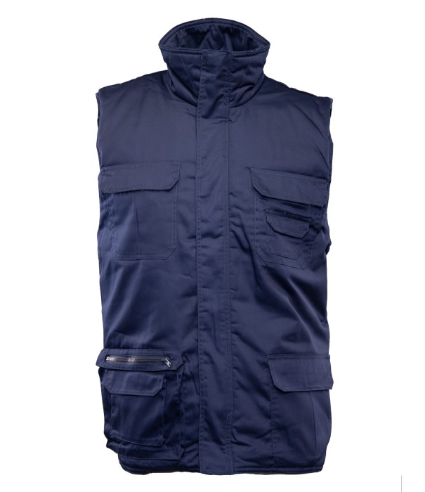 Kamizelka Brass 7-kieszeniowa granatowa