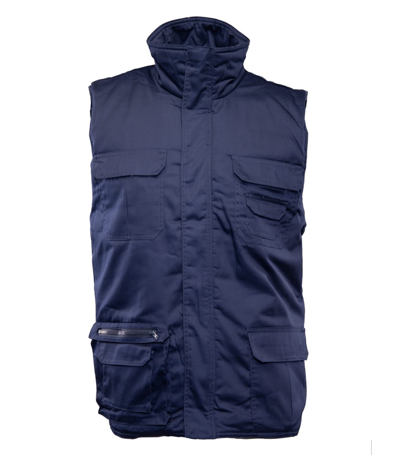 Kamizelka Brass 7-kieszeniowa granatowa