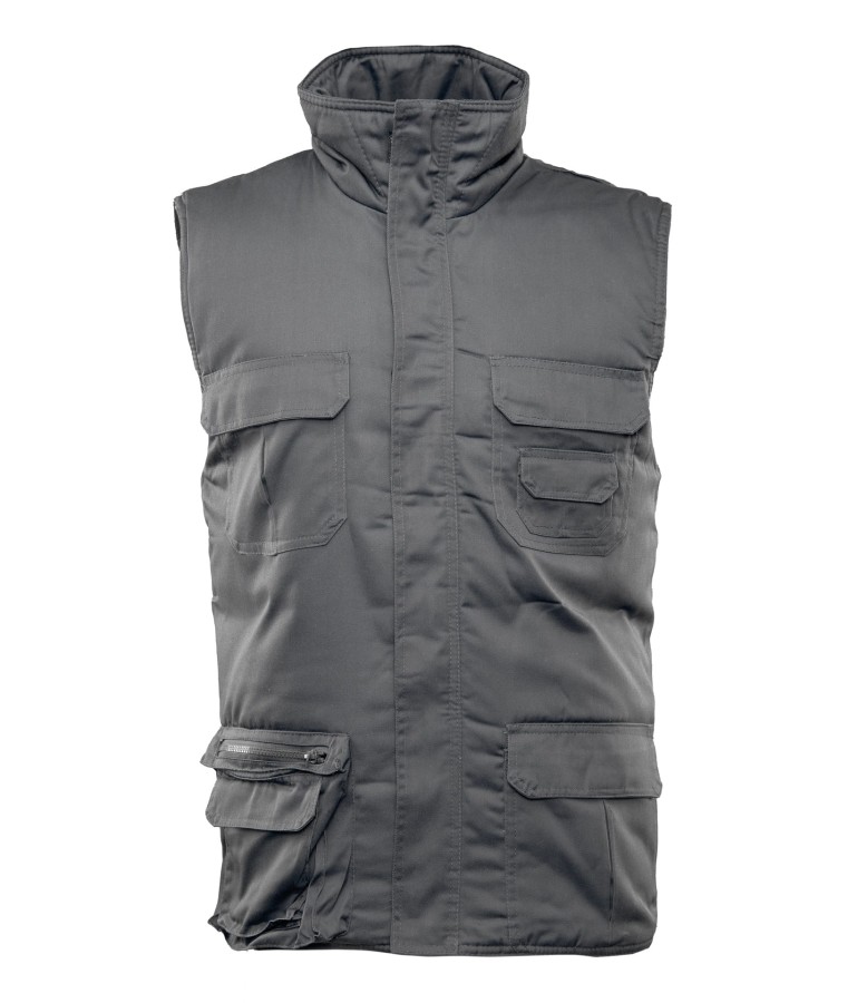 Kamizelka Brass 7-kieszeniowa stalowa