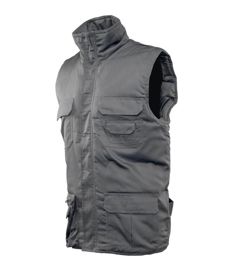 Kamizelka Brass 7-kieszeniowa stalowa