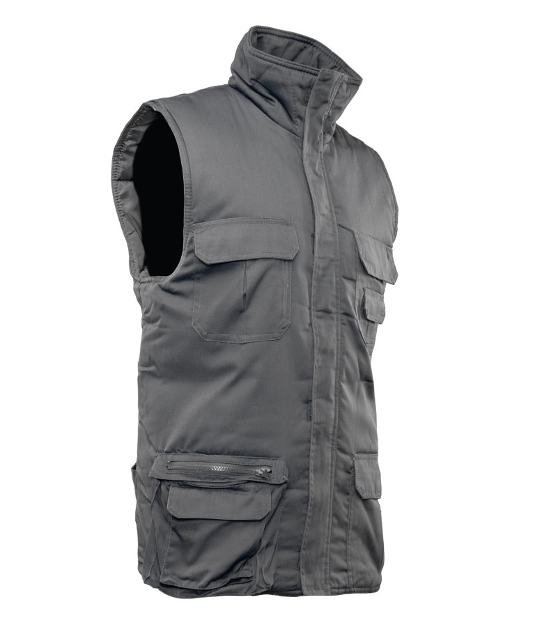 Kamizelka Brass 7-kieszeniowa stalowa