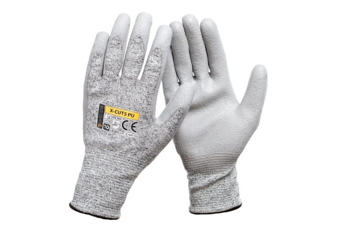 Rękawice antyprzecięciowe X-CUT5 PU Procera EN 388 4X43D poziom D