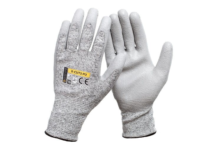 Rękawice antyprzecięciowe X-CUT5 PU Procera EN 388 4X43D poziom D