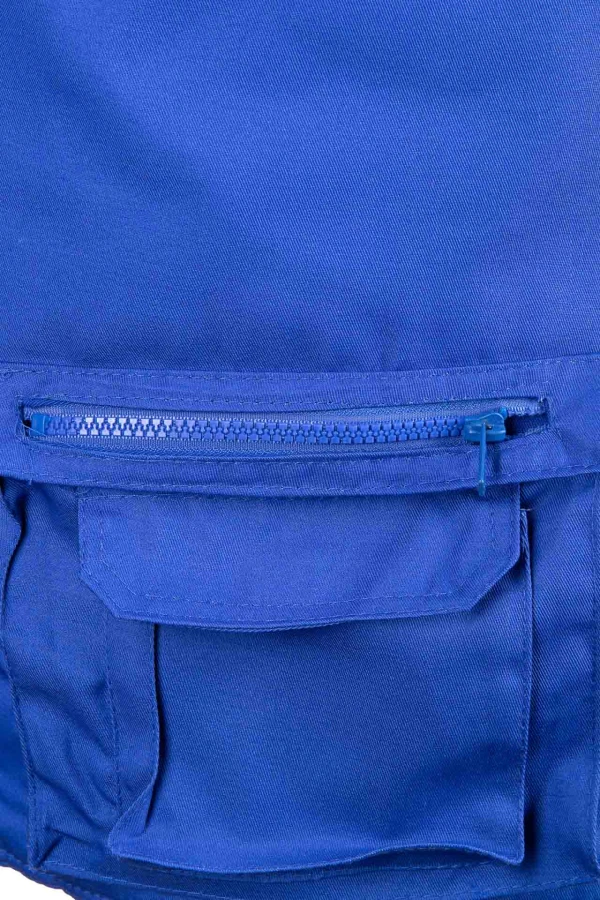 Kamizelka Brass 7-kieszeniowa niebieska