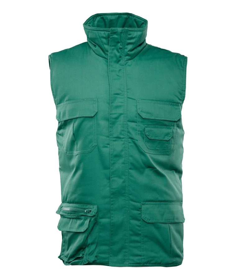 Kamizelka Brass 7-kieszeniowa zielona