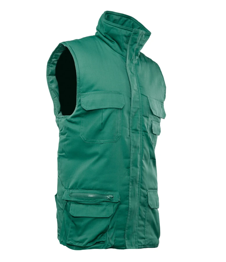 Kamizelka Brass 7-kieszeniowa zielona